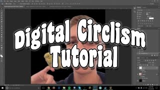 Digital Circlism Tutorial Using Photoshop [upl. by Elyk473]