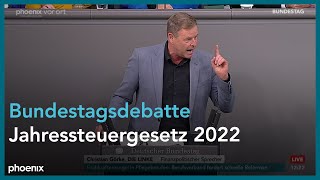 Bundestagsdebatte zum Jahressteuergesetz 2022 am 021222 [upl. by Nobel851]