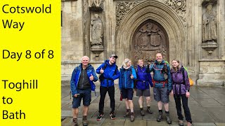 Cotswold Way  Day 8 of 8  Toghill to Bath  Last day on Englands most scenic multiday hike [upl. by Repmek513]