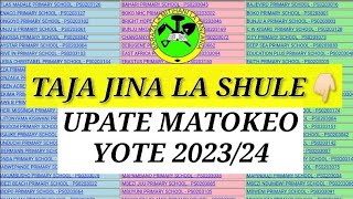 KUANGALIA MATOKEO YA NECTA 2023 FORM TWO NA DARASA LA NNE 2023 Bonyeza link chini ya video hii [upl. by See]