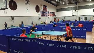 2024 sndtta div 1 final Tony Liu vs Anxi Zhou set 2 [upl. by Nodnart]