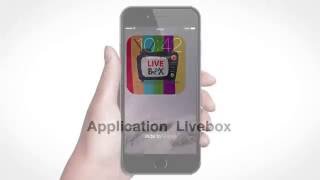 App quotLIVEBOXquot ในระบบ iOS และ Android [upl. by Htesil]