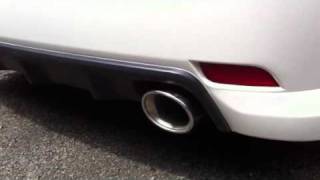 Nameless Performance 20082010 WRX AxleBack Exhaust [upl. by Neelcaj]