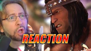 MAX REACTS Is that TUSK Conan  Mortal Kombat 1 [upl. by See136]