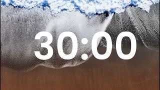 30 Minute Timer With Calm Music [upl. by Eyahc]