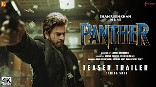 Panther  Official Trailer  Shah Rukh Khan Upcoming Movies  Panther Shahrukh Khan 2024 FanMade [upl. by Enidan]