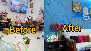 rented flat decorating ideas home riyaaa [upl. by Gala]