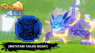 Code This GEN 1 MATATABI TAILED BEAST Is Insane Full Showcase  Shindo Life Roblox [upl. by Narad]