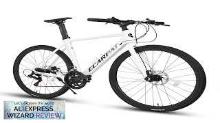 Ecarpat 700C 32C Tire Road Bikes 14 Speed 205inch High Aluminum Alloy Review [upl. by Jae]