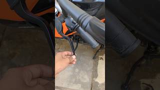 Clutch problem to my bike ktm duke 200 telugushorts minivlog [upl. by Bloch]