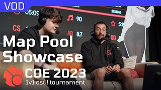 COE1v1 Mappool Showcase  COE2023 [upl. by Rivera]