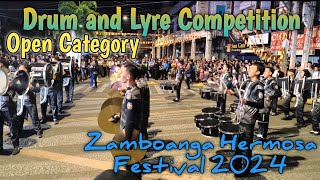 ZAMBOANGA HERMOSA FESTIVAL 2024  Drum and Lyre Competition Open Category [upl. by Samohtnhoj]