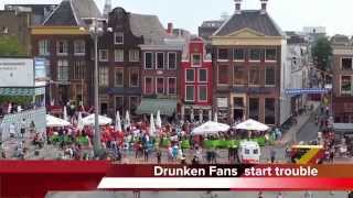 Aberdeen fans Riot In Holland 24th July 14 [upl. by Acie]