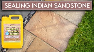 How to Seal a Sandstone Patio  Garden Ready for Summer Series  Ep5 [upl. by Craner]