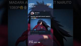 MADARA UCHIHAA ROAST NARUTO 1090P editing shorts anime 😅🗿💯 [upl. by Kristine]