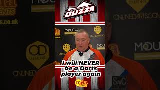 Glen Durrant I will NEVER be a Darts player again shorts [upl. by Anatole]