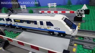 Lego City 60336 Freight Train Speed Build [upl. by Junie]