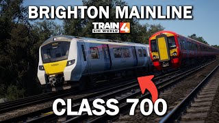 CLASS 700 on the Brighton Main Line London Commuter  Train Sim World 4 [upl. by Marisa]