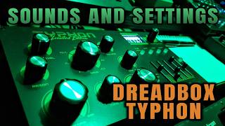 Dreadbox Typhon Analog Synth in a Dawless Setup [upl. by Anetsirhc]