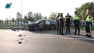 Politie zoekt getuigen van het ongeval op de Westdijk in Alkmaar 19 september 2024 [upl. by Darryl]