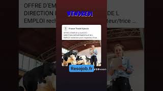 Jutilise Resojobfr pour trouver un emploi au plus proche resojob emploi job saisonnier [upl. by Ettena]