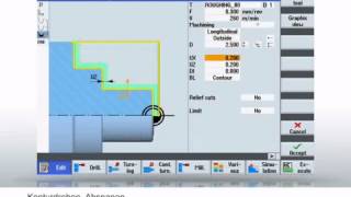 Tutorial Programming Sinumerik 828D and 840D sl with ShopTurn  YouTubeMP4 [upl. by Simah745]