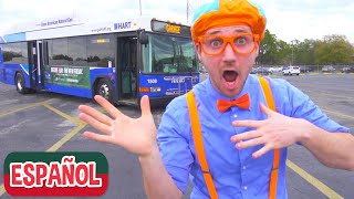 Video del Autobús para Niños con Blippi Español  Videos Educativos para Niños [upl. by Notlad]