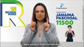 Janaína Paschoal apresenta slogan  PP  Vereador São PauloSP 2024  Inserção [upl. by Limay47]