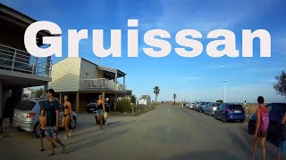 Gruissan 4K Driving French region [upl. by Akenor]