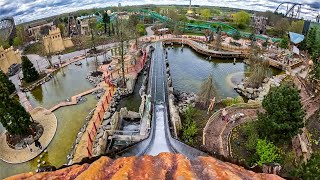 Expedition Zork 4K 60fps onride POV Toverland 2024 [upl. by Nellak19]