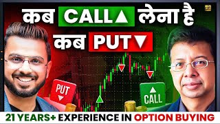 When to Buy Call amp Put Options  CE PE Option Buying Indicators  Stock Market Secrets [upl. by Storm776]