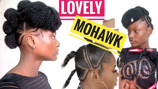 Mohawk Hairstyle for black women [upl. by Behah]