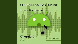 Choral fantasy op 80 Soprano Voice with metronome [upl. by Trina]