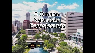 5 Omaha Nebraska foreclosures going to auction on May 2024 at 9AM [upl. by Meggie126]