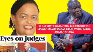 💥CHIEF JUSTICE MARTHA KOOMEDECLINE TO ANSWER QUESTIONS OVER GACHAGUA💫fypシ゚viral [upl. by Meeharbi]