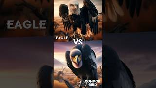 Eagle vs Condor Bird shorts animals animalbattle [upl. by Girardo]