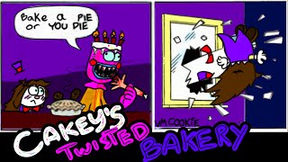 ⚫️ Bake a pie or you DIE Cakeys Twisted Bakery and more stuff mainly Dark Deception fangames [upl. by Prosper]