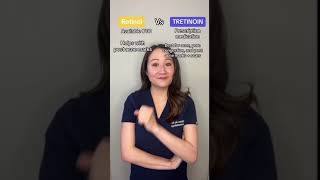 RETINOL VS TRETINOIN skinadvice skincarepro duet [upl. by Ettesil]