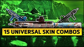 15 Universal skin combos  Rainbow six siege [upl. by Gerhard]