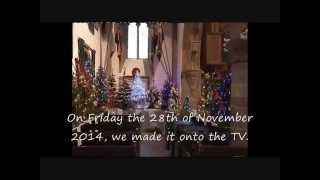 St Giles Christmas Tree Festival made it onto the Telly [upl. by Kipp]