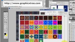 How To Use Fill Layer With Pattern Presets In Photoshop [upl. by Dewayne]
