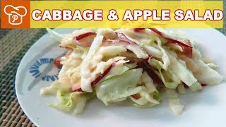 How to Make Cabbage amp Apple Salad  Pinoy Easy Recipes [upl. by Korten]