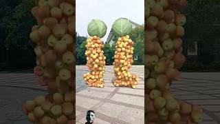 Fruit and vegetables 😁🤣🏠3D Special Effects  3D Animation shorts vfx 3d [upl. by Janot272]