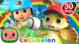 Take Me Out to the Ball Game Song with JJ  CoComelon Nursery Rhymes amp Kids Songs [upl. by Haneen214]