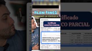 PLAN FINES ANALÍTICO PARCIAL planfines [upl. by Debbie]