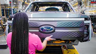 FORD F150 Lightning Production Line [upl. by Aicened950]