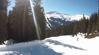 Bad Hofgastein  Schlossalm Piste H32 Käferstall ins Angertal [upl. by Naitsirk]