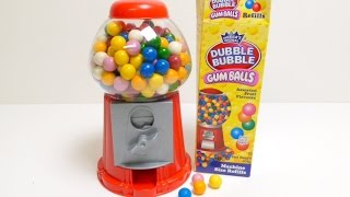 Gumball Machine Dubble Bubble Gum  Gum Machine ガムボールマシーン [upl. by Veron]