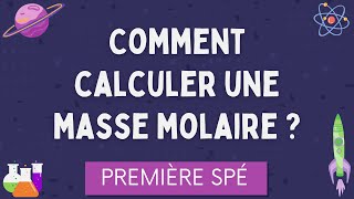 Comment calculer une masse molaire   Première  Terminale Spécialité Physique Chimie Lycée [upl. by Elliot998]