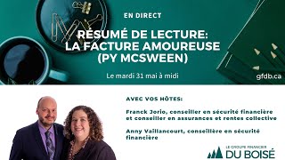 Résumé de lecture  La Facture Amoureuse de PY McSween [upl. by Elvina675]